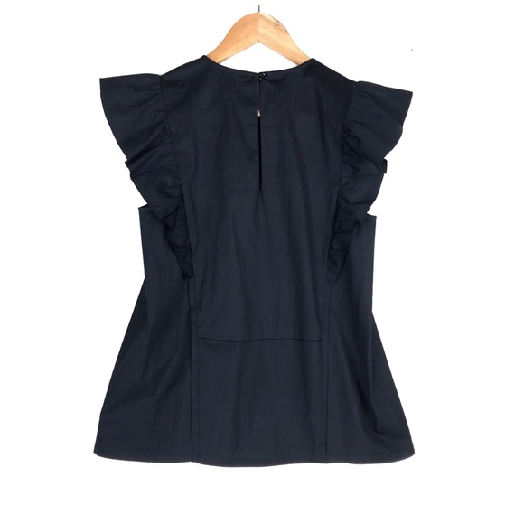 CAS Cloth & Steel BELLA Ruffle Trim Blouse Sz. S - Picture 6 of 9